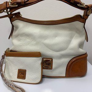 COPY - Dooney & Bourke White Pebble Leather Purse